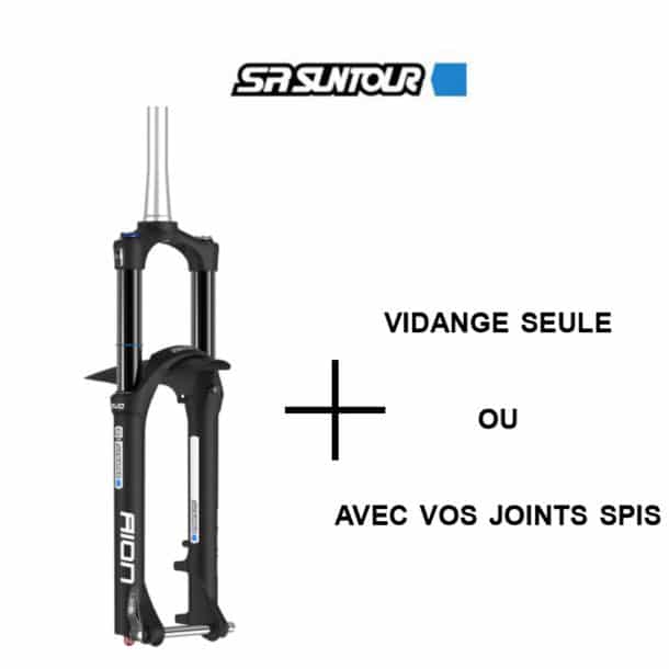 Révision entretien Fourche VTT Fox Rock Shox Marzocchi BOS Formula