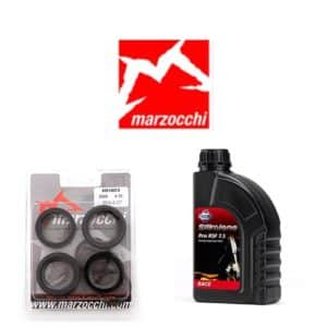 Pack joints spis + huile pour fourche Marzocchi 35 mm