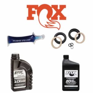Pack joints Fox Low Friction + huile Fox 10W Red + Fox 20W Gold + dosette huile Float Fluid 2ml